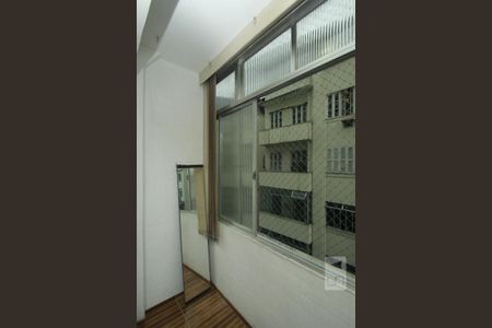 Sala de apartamento para alugar com 1 quarto, 55m² em Santa Teresa, Rio de Janeiro