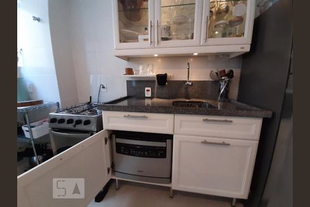 Pia e lava-louças de apartamento para alugar com 1 quarto, 51m² em Centro Histórico, Porto Alegre