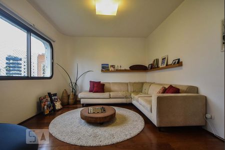 Sala de Estar de apartamento para alugar com 3 quartos, 320m² em Campo Belo, São Paulo
