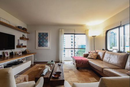Sala de Tv de apartamento para alugar com 3 quartos, 320m² em Campo Belo, São Paulo