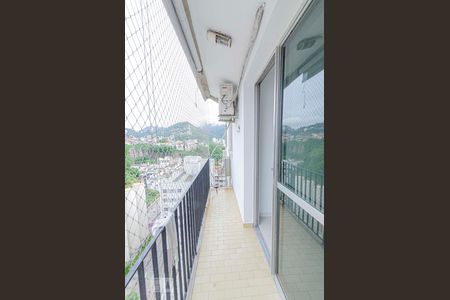 Varanda da Sala de apartamento à venda com 2 quartos, 70m² em Rio Comprido, Rio de Janeiro