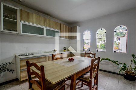 Sala de Jantar de casa à venda com 3 quartos, 450m² em Parque das Nações, Santo André