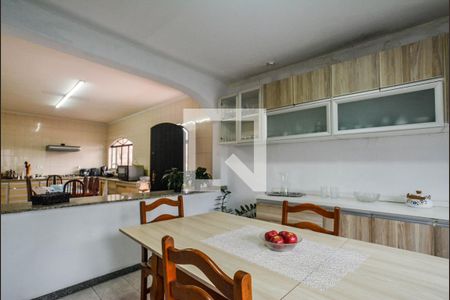 Sala de Jantar de casa à venda com 3 quartos, 450m² em Parque das Nações, Santo André