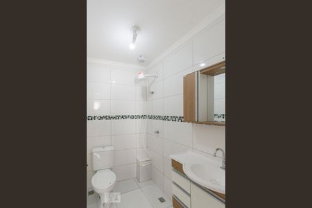 Banheiro de kitnet/studio para alugar com 1 quarto, 25m² em Vila São Luís(zona Oeste), São Paulo