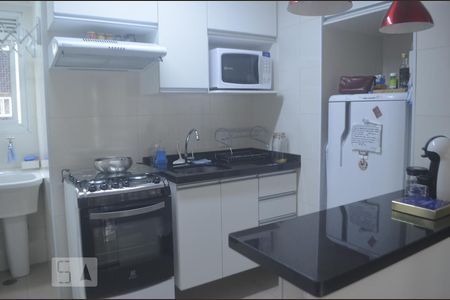 Cozinha de apartamento para alugar com 1 quarto, 50m² em Jardim Londrina, São Paulo