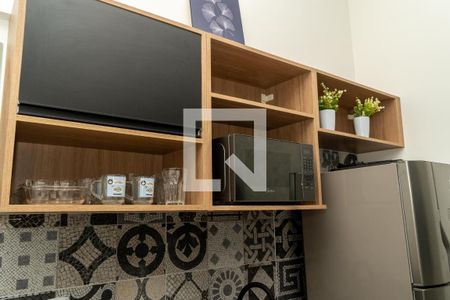 Studio à venda com 30m², 1 quarto e sem vagaCozinha
