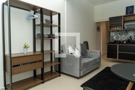 Studio à venda com 30m², 1 quarto e sem vagaSala