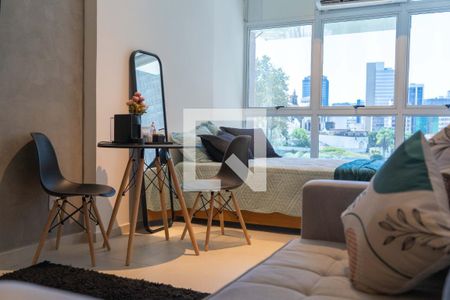 Studio à venda com 30m², 1 quarto e sem vagaSala