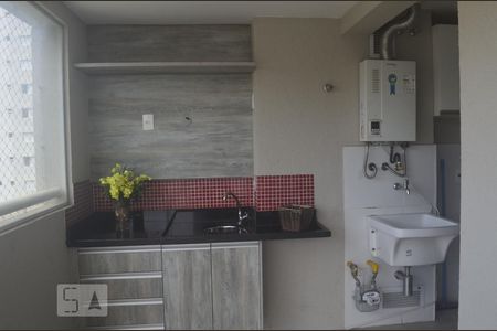 Varanda da Sala de apartamento à venda com 2 quartos, 61m² em Vila Andrade, São Paulo
