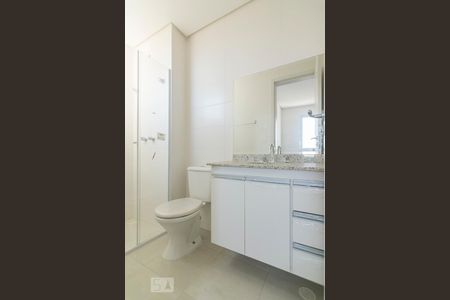 Banheiro da Suite de apartamento para alugar com 3 quartos, 78m² em Vila Alzira, Santo André