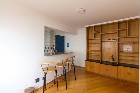 Sala de apartamento para alugar com 1 quarto, 40m² em Mirandópolis, São Paulo