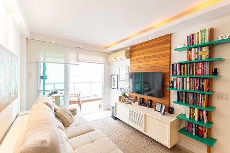 Sala de apartamento para alugar com 2 quartos, 120m² em São Francisco, Niterói