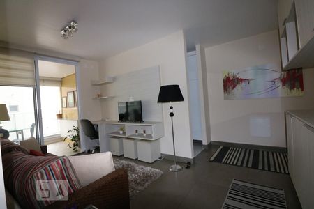 Sala de apartamento para alugar com 1 quarto, 52m² em Cerqueira César, São Paulo