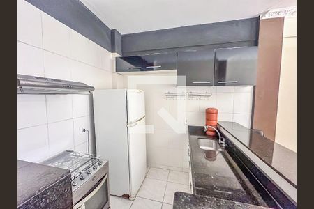 Sala/Cozinha de kitnet/studio para alugar com 1 quarto, 30m² em Glória, Rio de Janeiro