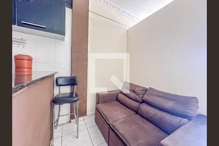 Sala/Cozinha de kitnet/studio para alugar com 1 quarto, 30m² em Glória, Rio de Janeiro