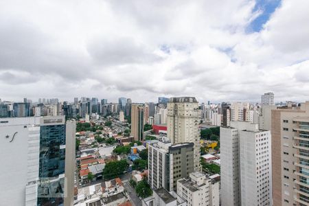 Vista de kitnet/studio para alugar com 1 quarto, 40m² em Itaim Bibi, São Paulo