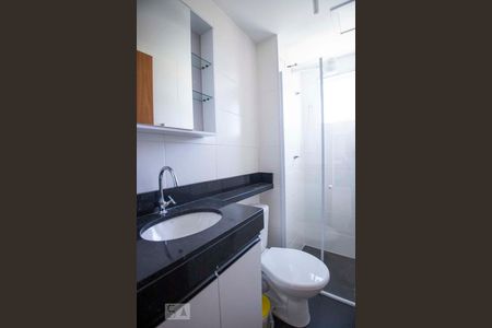 banheiro de apartamento para alugar com 2 quartos, 45m² em Parque das Cachoeiras, Campinas