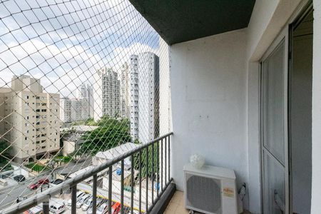 Varanda de apartamento à venda com 2 quartos, 65m² em Moema, São Paulo