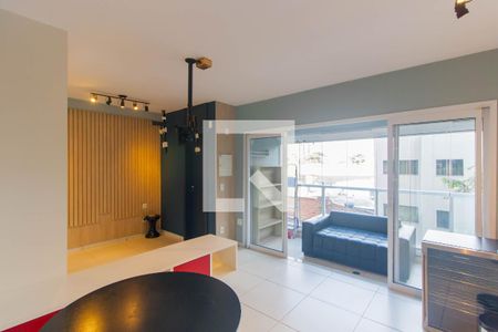 Quarto/Cozinha de apartamento para alugar com 1 quarto, 34m² em Vila Prudente, São Paulo