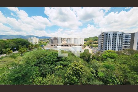 Vista da Sacada da Sala/Cozinha de apartamento para alugar com 3 quartos, 77m² em Jardim das Samambaias, Jundiaí