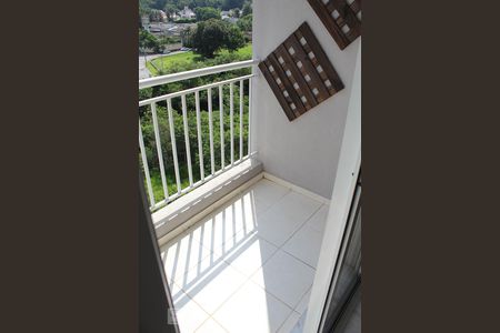 Varanda da Sala de apartamento para alugar com 3 quartos, 77m² em Jardim das Samambaias, Jundiaí