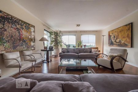 Sala de apartamento para alugar com 4 quartos, 280m² em Santo Amaro, São Paulo