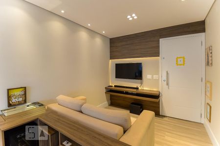 Sala de apartamento à venda com 1 quarto, 50m² em Jardim Anália Franco, São Paulo