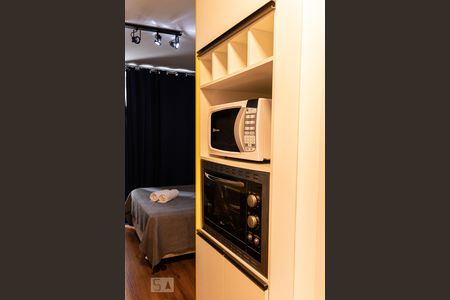 Cozinha de kitnet/studio à venda com 1 quarto, 22m² em Consolação, São Paulo