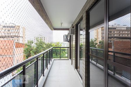 Varanda da Sala de apartamento à venda com 3 quartos, 127m² em Estácio, Rio de Janeiro