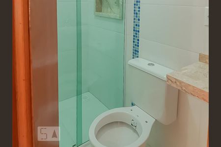 Banheiro de apartamento para alugar com 2 quartos, 50m² em Vila Alzira, Santo André