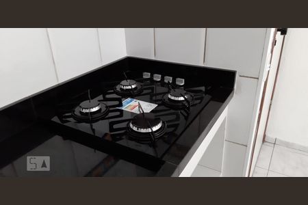 Detalhe cozinha de apartamento para alugar com 1 quarto, 32m² em Vila Buarque, São Paulo