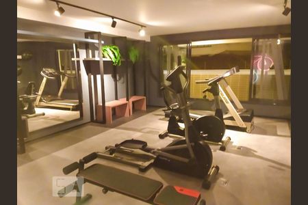 Área comum - Academia de kitnet/studio para alugar com 1 quarto, 45m² em Campeche, Florianópolis