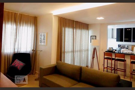 Sala de apartamento para alugar com 2 quartos, 100m² em Barra da Tijuca, Rio de Janeiro