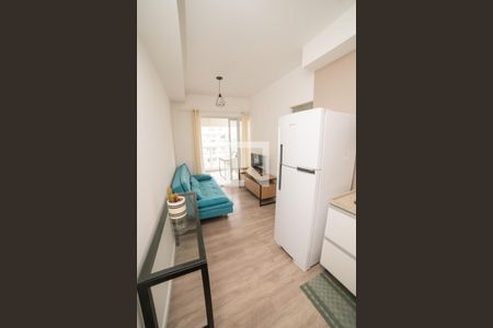 Sala/Cozinha de apartamento à venda com 1 quarto, 36m² em Consolação, São Paulo