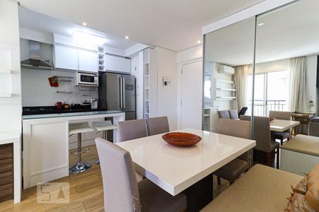 Sala de apartamento à venda com 1 quarto, 45m² em Campo Belo, São Paulo