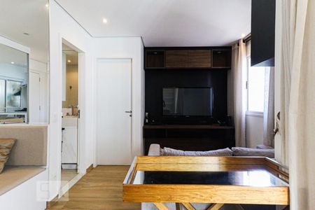 Sala de apartamento à venda com 1 quarto, 45m² em Campo Belo, São Paulo