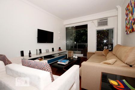 Sala. de apartamento para alugar com 3 quartos, 160m² em Copacabana, Rio de Janeiro