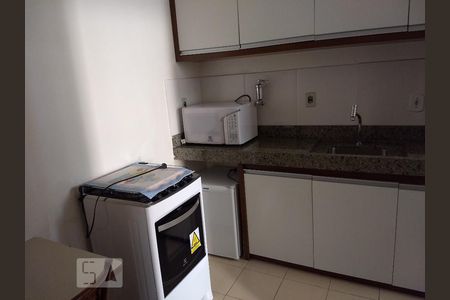 Cozinha  de apartamento para alugar com 1 quarto, 31m² em Asa Norte, Brasília