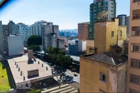 Vista da Sacada de apartamento à venda com 1 quarto, 60m² em Santa Cecília, São Paulo