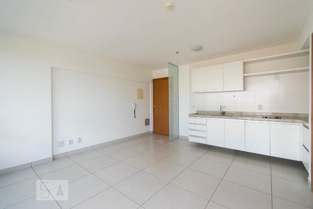 Sala e Cozinha de apartamento para alugar com 1 quarto, 47m² em Sul (águas Claras), Brasília
