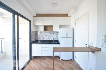 Cozinha de apartamento à venda com 1 quarto, 35m² em Pinheiros, São Paulo
