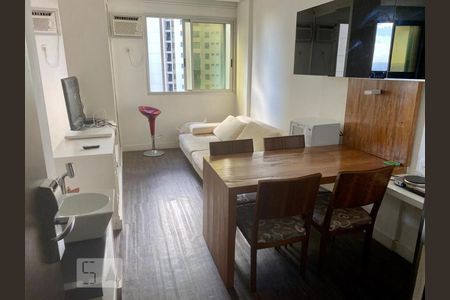 Sala de kitnet/studio para alugar com 1 quarto, 36m² em Vila da Serra, Nova Lima