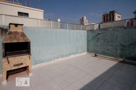 Studio à venda com 33m², 1 quarto e 1 vagaChurrasqueira