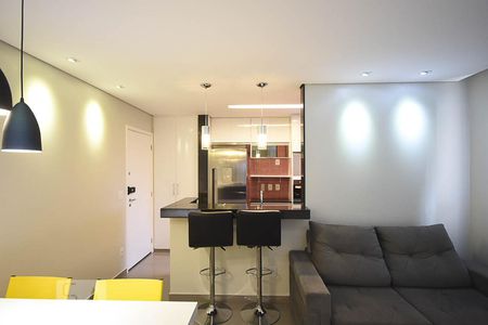Sala de apartamento para alugar com 2 quartos, 51m² em Parque Reboucas, São Paulo