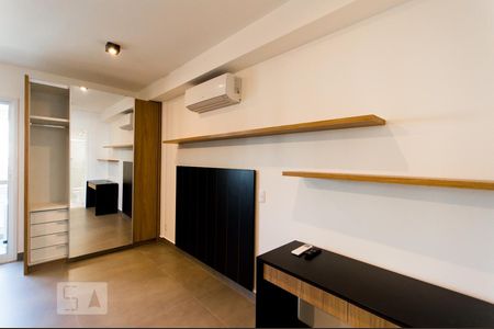 Dormitório de apartamento para alugar com 1 quarto, 37m² em Santa Cecília, São Paulo