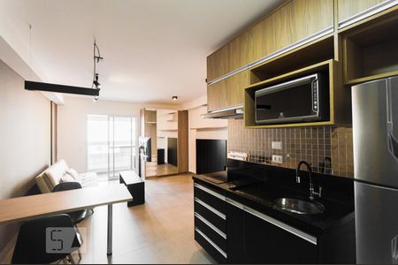 Sala de apartamento para alugar com 1 quarto, 37m² em Santa Cecília, São Paulo