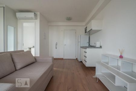Sala de apartamento à venda com 1 quarto, 40m² em Jardim Novo Santo Amaro, São Paulo