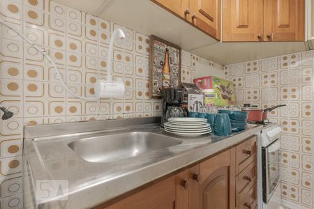 Studio à venda com 35m², 1 quarto e sem vagaCozinha