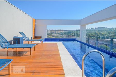 Studio à venda com 38m², 1 quarto e 1 vagaPiscina