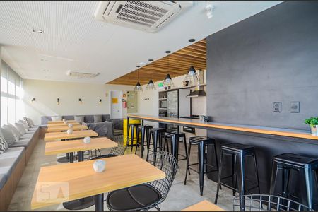 Studio à venda com 38m², 1 quarto e 1 vagaSalão de Festas